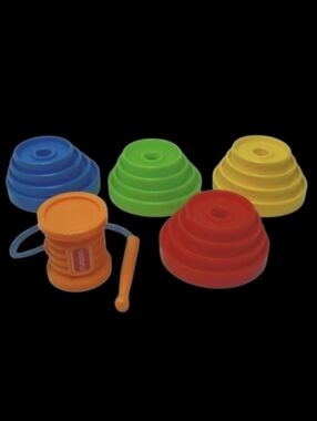 VINTAGE PLAYSKOOL THREAD SEWING BUTTON TODDLER LEARNING TOY